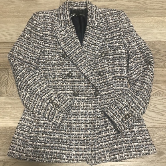 Zara Tweed Blazer - Picture 3 of 6